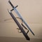 Handcrafted High Carbon Steel Sword With Rosewood Leather Grip Display Blade 4