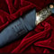 Premium Viking Collectible Spear With Engraved Brass Accents Leather Grip 4