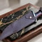 Premium Handmade Hunting Bowie Knife With Leather Sheath Survival Design 4