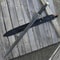 Handmade Damascus Viking Long Sword With Leather Grip Fantasy Display Blade 0