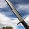D2 Steel Fixed Blade Knife Inspired By Iconic Survival Knife Design 1