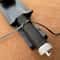 D2 Steel Outdoor Knife With Nylon Cord Grip And Leather Sheath 3