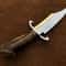 Handcrafted Bowie Hunting Knife Antler Handle Outdoor Camping Gift 1