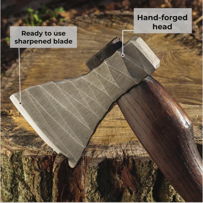 Handmade Viking Axe High Carbon Steel Blade Ash Wood Handle Collector Gift Norse Inspired Axe 5