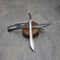 Handmade Scimitar Style Machete Sword With Leather Sheath Medieval Collector Gift 4