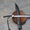 Handmade Scimitar Style Machete Sword With Leather Sheath Medieval Collector Gift 6