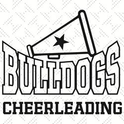 bulldogs cheerleading svg, bulldogs cheerleading shirt, bulldogs svg