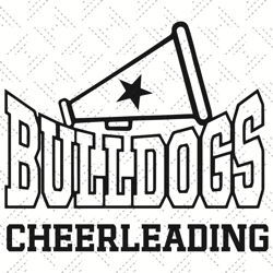 bulldogs cheerleading svg, bulldogs cheerleading shirt, bulldogs svg