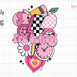 back to school png, pre school png, im ready for pre school png, teacher life