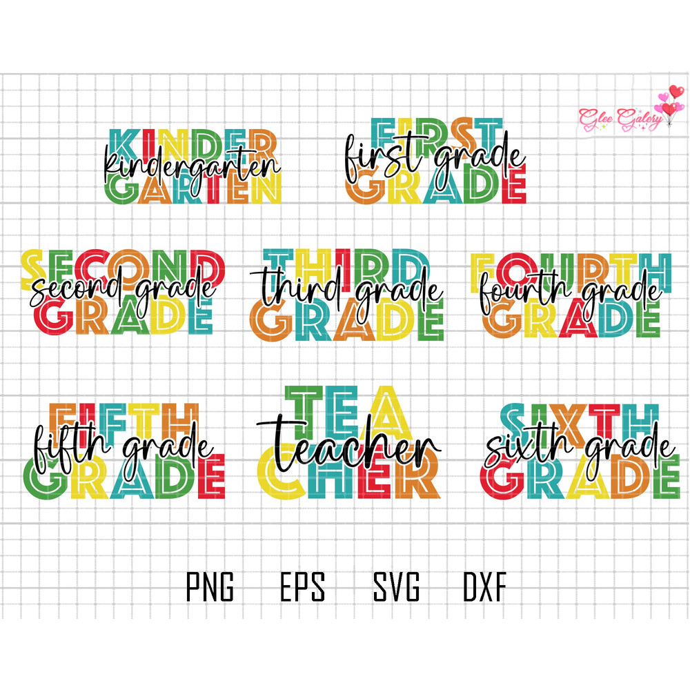 Back to School Svg Bundle,  1st Grade, Kindergarten Svg, Preschool Svg, Welcome Back to School Svg, 2nd Grade, First Day of School svg.jpg