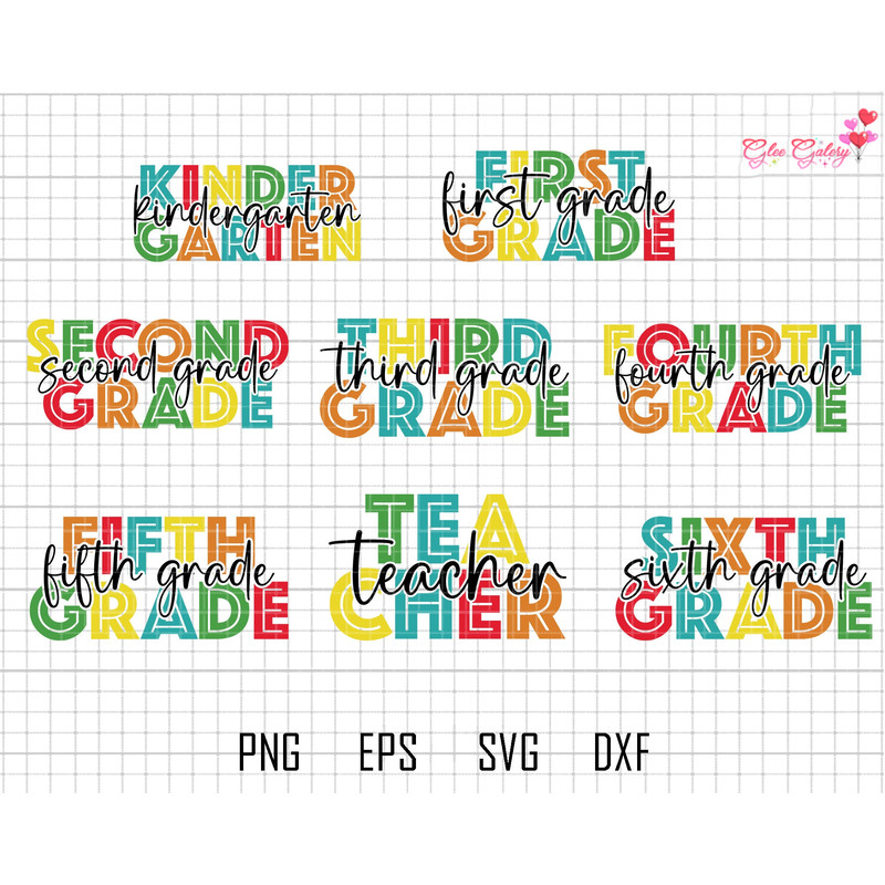 Back to School Svg Bundle,  1st Grade, Kindergarten Svg, Preschool Svg, Welcome Back to School Svg, 2nd Grade, First Day of School svg.jpg