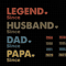 Custom Dad Svg, Dad with Years Svg, Papa With Year Svg, Gift For Husband Svg, Father's Day Svg, Legend Husband Dad Papa Svg, The Legend Dad.jpg