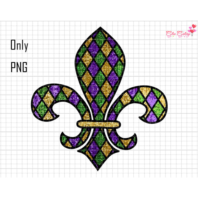 Fleur De Lis PNG, Mardi Gras Png, Sparkly Faux Glitter Sequin Png, Glitter Mardi Gras Shirt, Mardi Gras Carnival Png, In My Mardi Gras Era.jpg