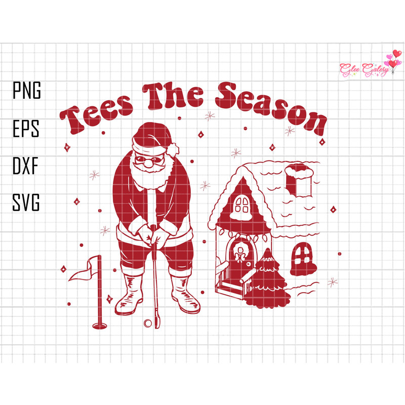 Funny Golf SVG, Tis the Season Svg, Out Here Ballin Svg, Golf Santa Svg, Christmas Golf Svg, Golf Lover Shirt Svg, Trendy Christmas Svg.jpg
