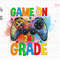 Game On 2nd Grade Png, Second Grade png, 2nd Grade Sublimation, Back to School Png, First Day of School Png, School Png, Game controller png.jpg