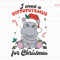 I Want A Hippopotamus For Christmas Svg, Hippo Christmas Svg, Merry Christmas Truck Svg, Christmas Light, Cute Hippo Svg, Instant Download.jpg