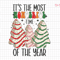 It's The Most Wonderful Time Of The Year Svg, Christmas Cake Svg, Christmas Tree Cake Svg,  Funny Christmas Svg, Christmas Family Shirts SVG.jpg