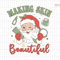 Making Skin Beautiful Svg, Skincare Tshirt, Makeup Artist Gift, Skin Therapist Tshirt, Aesthetician Tee, Noel Esthetician, Funny Santa Svg.jpg