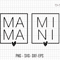 Mama And Mini Heart Svg, Mom And Daughter Heart Svg, Silhouette Mom And Daughter Svg, Mama Mini Svg Bundle, Mama Mini Cricut, Gift For Mom.jpg