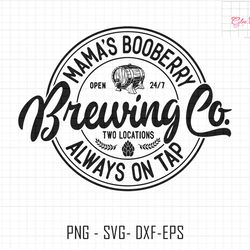 mamas boobery svg, funny breastfeeding svg, mom life svg, breastfeeding brewery svg