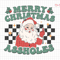 Merry Christmas Assholes Svg, Santa Claus Middle Finger Svg, Merry Christmas Svg, Trendy Christmas Svg, Digital File Svg, Instant Download.jpg