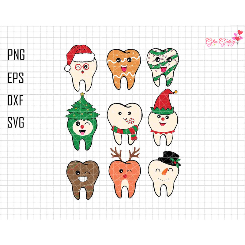 Retro Christmas Teeth Svg, Dentist Xmas Svg, Dentist Tree Tooth Tree Svg, Dental Hygiene Svg, Dental Assistant Svg, Merry Christmas Dental.jpg