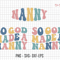 So God Made A Nanny Svg, Grandma Shirt, Grandma Svg, God Grandma Svg, Retro Grandma Svg, Mother Day's Svg, Christian Sweatshirt,Jesus Shirts.jpg