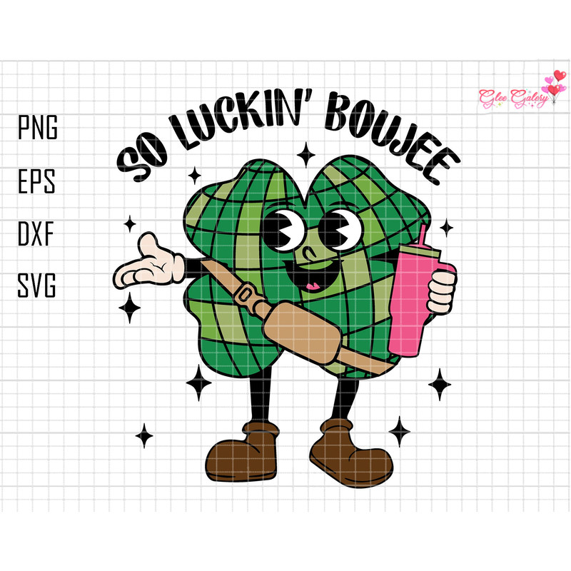 So Luckin' Boujee Svg, St Patrick Day Svg, Clover Shamrock Svg, Stanley Tumbler Belt Bag Svg, Saint Patrick Svg, Irish Svg, St Pattys DaySvg.jpg