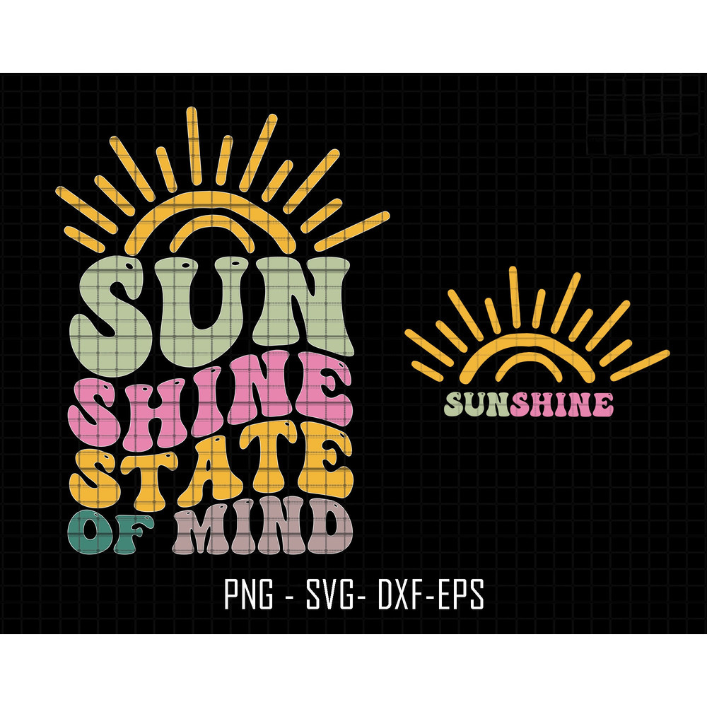 Sunshine State Of Mine Svg, Retro Summer Svg, Trendy Summer Svg, Sunshine Svg, Summer Vibes Svg, Summer Svg, Beach Summer Svg, Sunset Svg.jpg