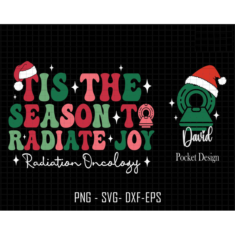 Tis The Season To Radiate Joy Svg, Radiation Oncology Svg, Cancer Christmas Svg, Rad Tech Christmas Svg, Xray Christmas Svg, Radiology Gift.jpg