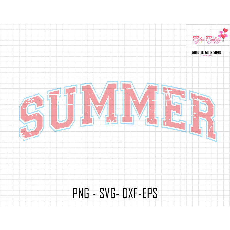 Varsity Summer Svg, Summer Svg, Sunkissed Svg, Beach Vibes Varsity, Hello Summer Svg, Trendy Summer Svg, Jersey Font, Beachy, Varsity Letter.jpg