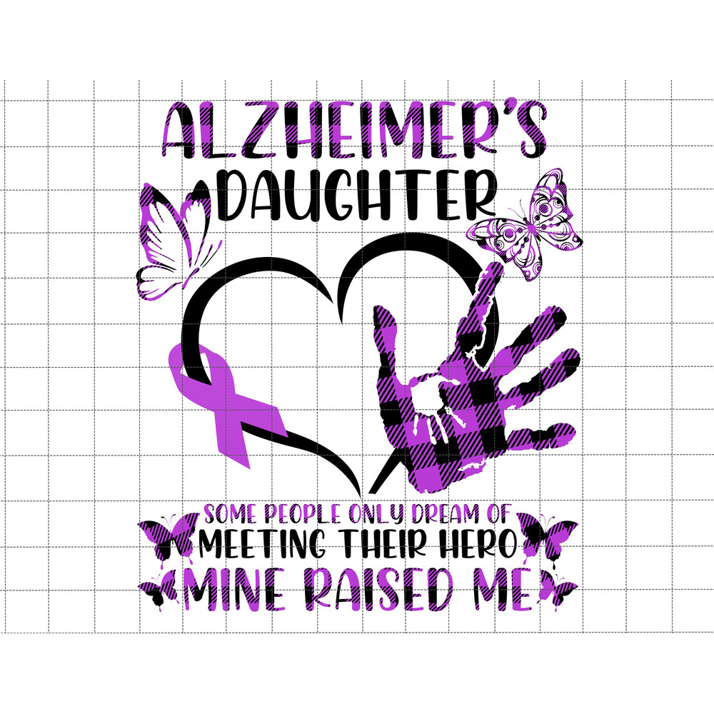 Alzheimer's Daughter Png, Alzheimers Awareness, Never Forget, Alzheimer's Association, Senior Care, Ribbon Png, Purple Day, Dementia Care.jpg