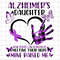 Alzheimer's Daughter Png, Alzheimers Awareness, Never Forget, Alzheimer's Association, Senior Care, Ribbon Png, Purple Day, Dementia Care.jpg