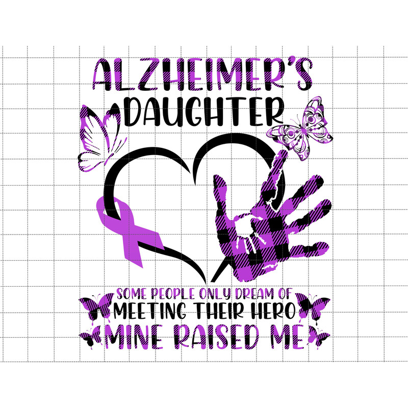 Alzheimer's Daughter Png, Alzheimers Awareness, Never Forget, Alzheimer's Association, Senior Care, Ribbon Png, Purple Day, Dementia Care.jpg