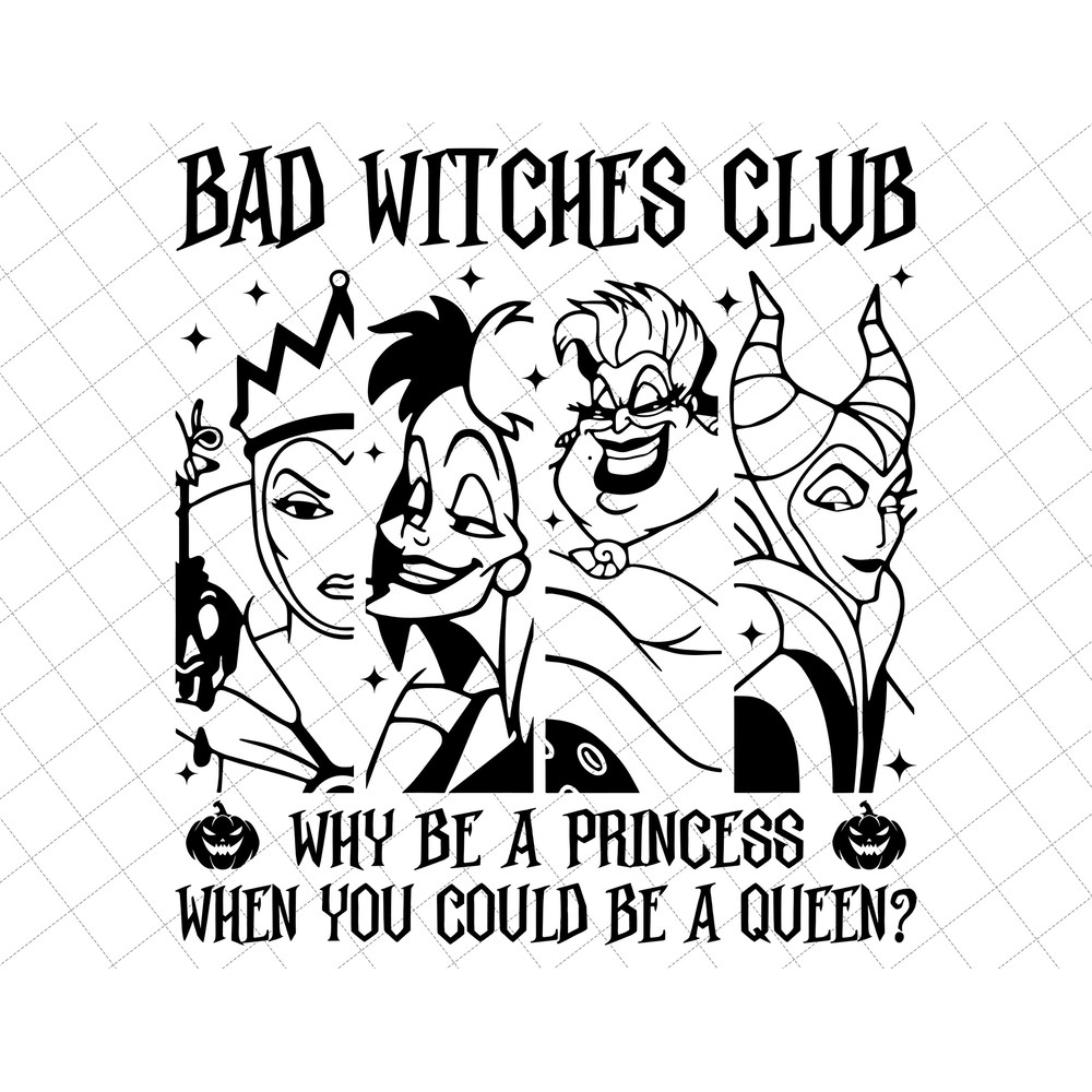 Bad Witches Club, Bad Girls Svg, Villains Wicked Svg, Villain Gang Svg, Family Trip Svg, Villains Wicked Svg, Villain Gang Svg.jpg