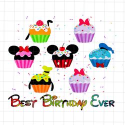 best birthday ever png, family vacation png, family matching birthday png