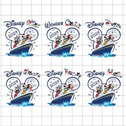 bundle cruise vacation png, cruise family png, magical kingdom png