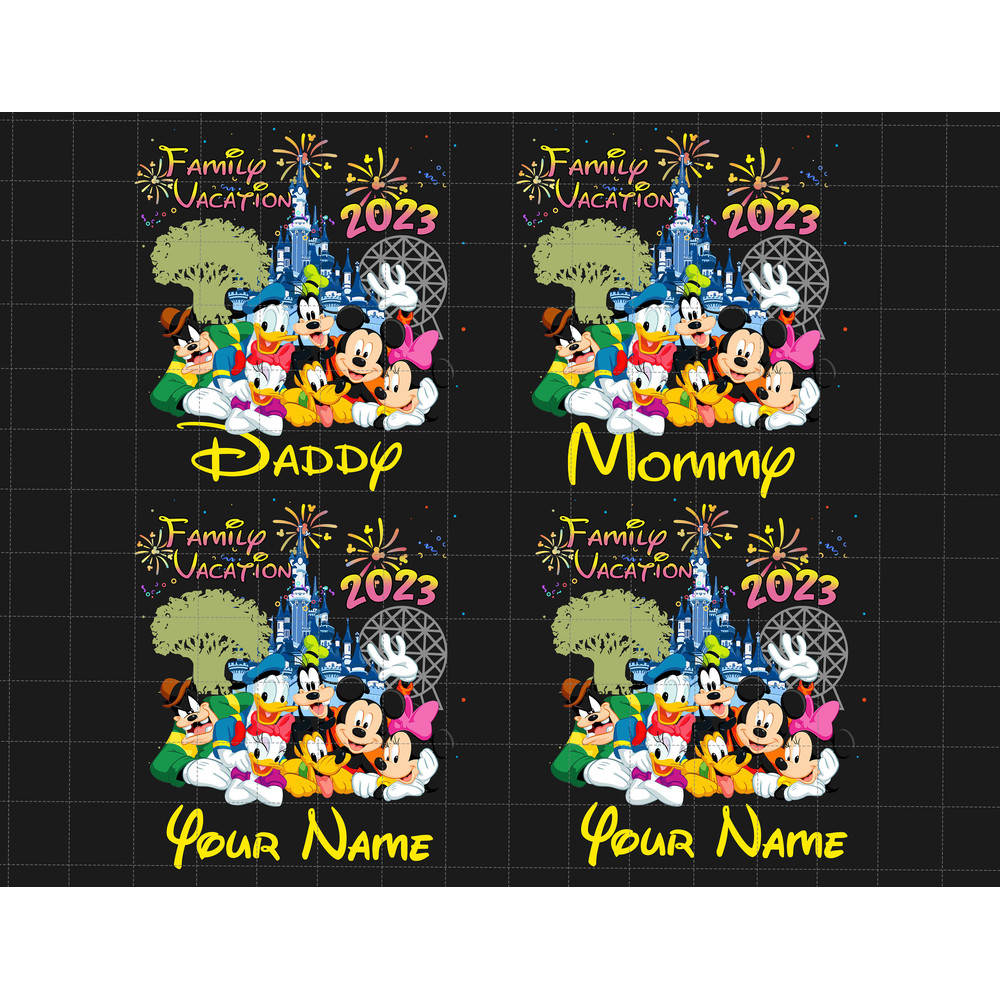 Bundle Custom Family Vacation Png, Magical Kingdom Png, Mouse And Friends, Family Trip Png, Family Trip 2023 Png, Family Png, Vacay Mode.jpg