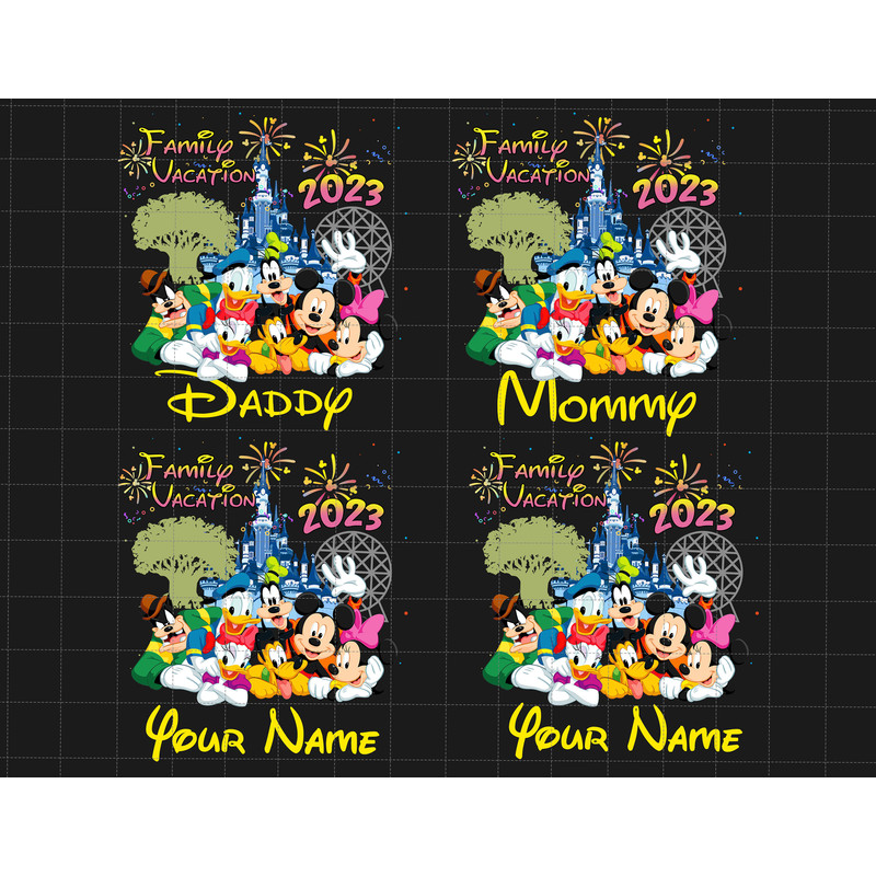 Bundle Custom Family Vacation Png, Magical Kingdom Png, Mouse And Friends, Family Trip Png, Family Trip 2023 Png, Family Png, Vacay Mode.jpg