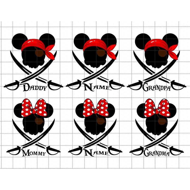 Bundle Custom Family Vacation Png, Magical Kingdom, Family Trip 2023, Mouse Pirate, Vacay Mode Png, Cruise Squad Png, Mouse Head.jpg