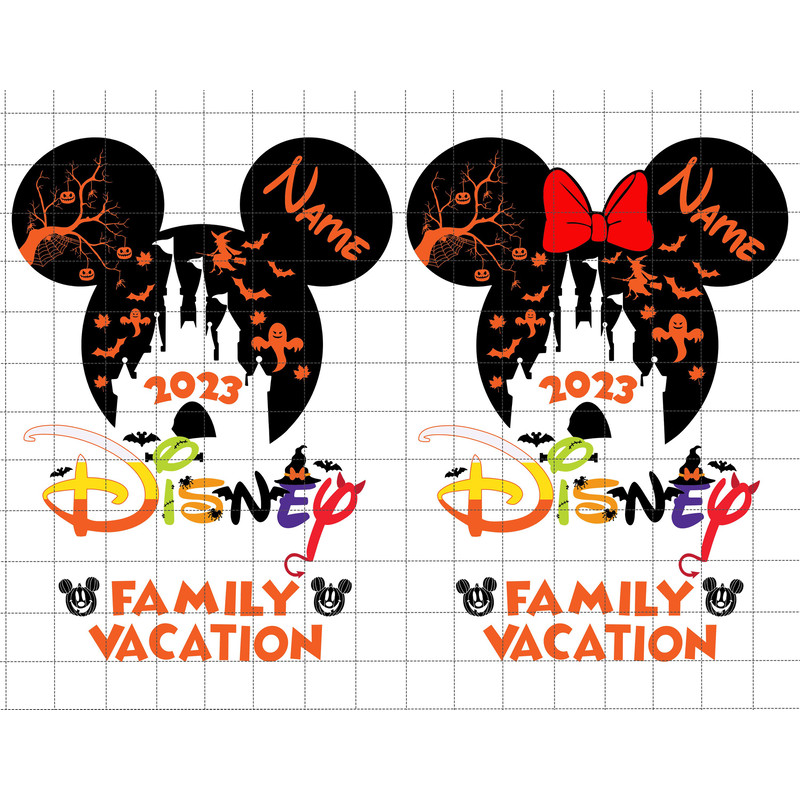 Bundle Custom Halloween 2023 Svg, Boo Svg, Trick Or Treat Svg, Happy Halloween Svg, Spooky Season, Halloween Custume, Family Vacation.jpg