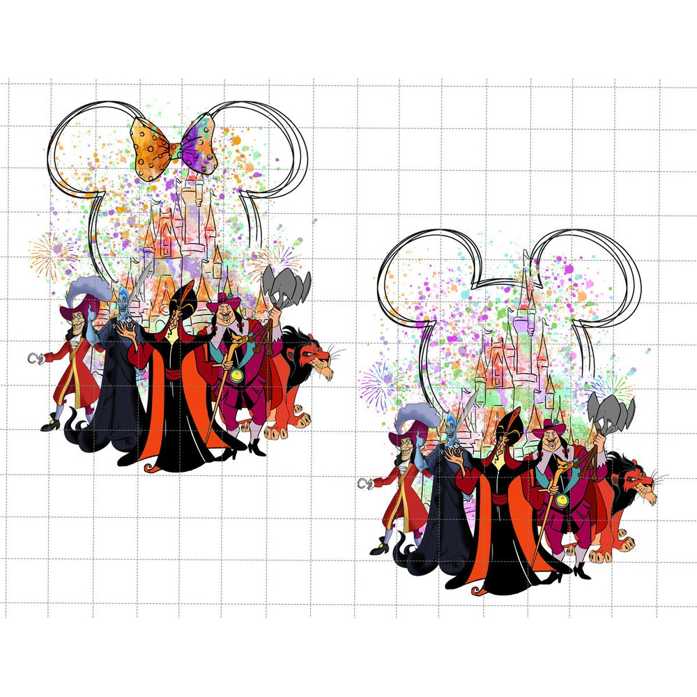 Bundle Happy Halloween Png, Spooky Season, Trick Or Treat Png, Halloween Png, Villain Gang, Halloween Masquerade, Villains Wicked.jpg