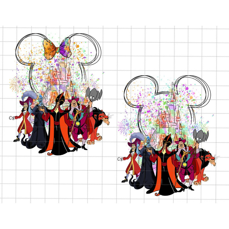 Bundle Happy Halloween Png, Spooky Season, Trick Or Treat Png, Halloween Png, Villain Gang, Halloween Masquerade, Villains Wicked.jpg