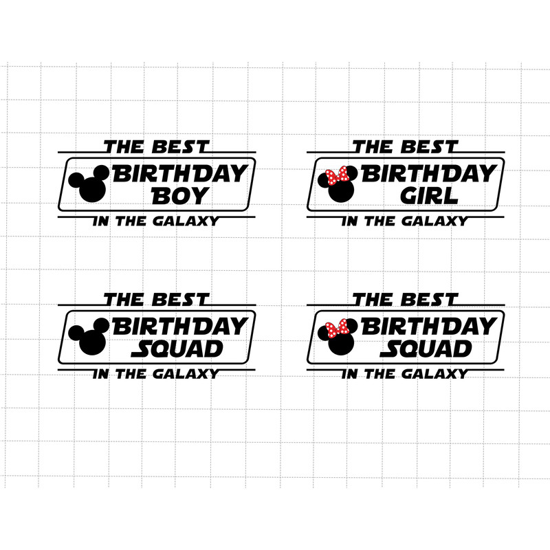 Bundle The Best Birthday Boy Girl In The Galaxy, Png, Family Matching Birthday Png, Magical Kingdom, Birthday Matching Png, Birthday Squad.jpg