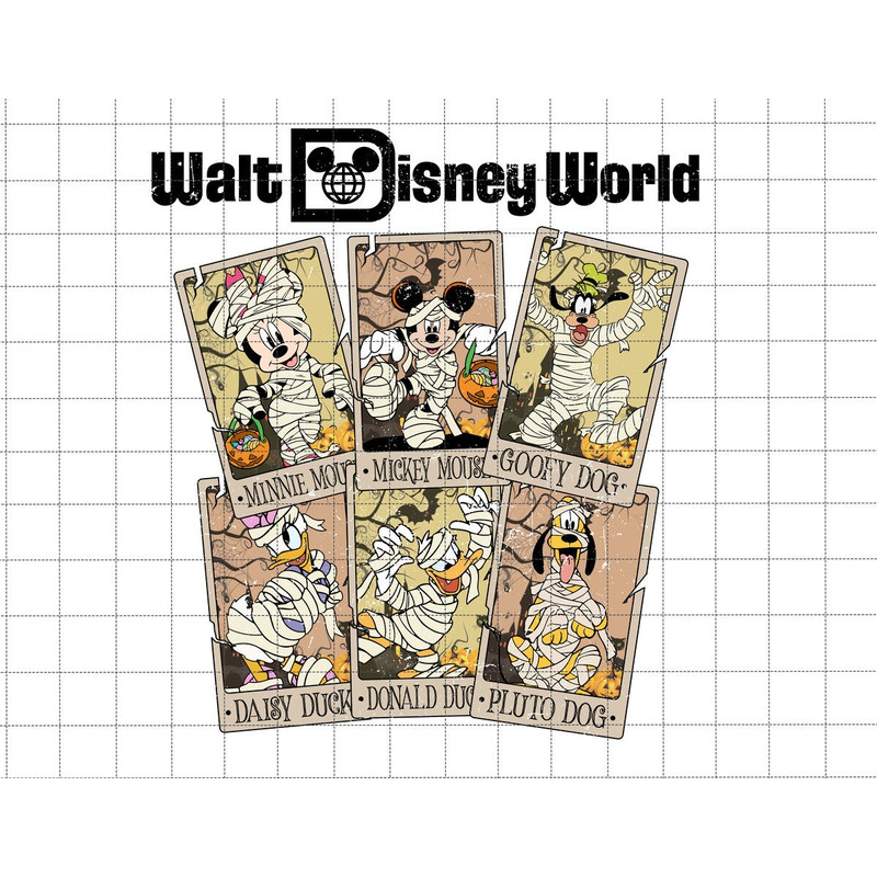 Happy Halloween Png, Mouse And Friend Halloween Png, Trick Or Treat, Spooky Season, Mummy Halloween Png, Halloween Tarot Card, Tarot Deck.jpg