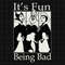 It's Fun Being Bad Svg, Happy Halloween Svg, Spooky Season, Trick Or Treat, Bad Girls, Villains Wicked Svg, Villain Gang, Bad Witches Club.jpg