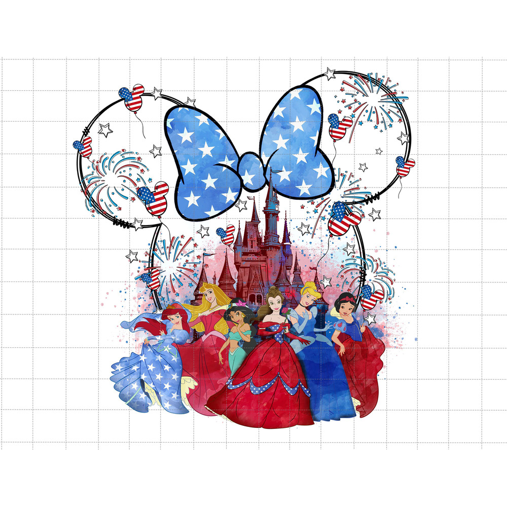 Princess 4th Of July, American Freedom Png, Happy 4th Of July Png, Red White And Blue, Fourth Of July, Independence Day,Family Vacation 2023.jpg