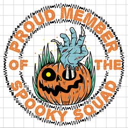 proud member of the spooky squad png, spooky squad png, halloween png