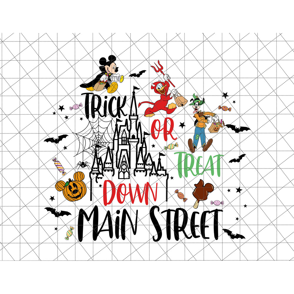 Trick Or Treat Png, Down Main Street Png, Happy Halloween Png, Spooky Season, Boo Png, Pumpkin Halloween, Spider Halloween,Haunted House Png.jpg