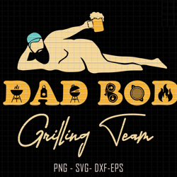 dad bod grilling team svg, dad svg, dad bod svg